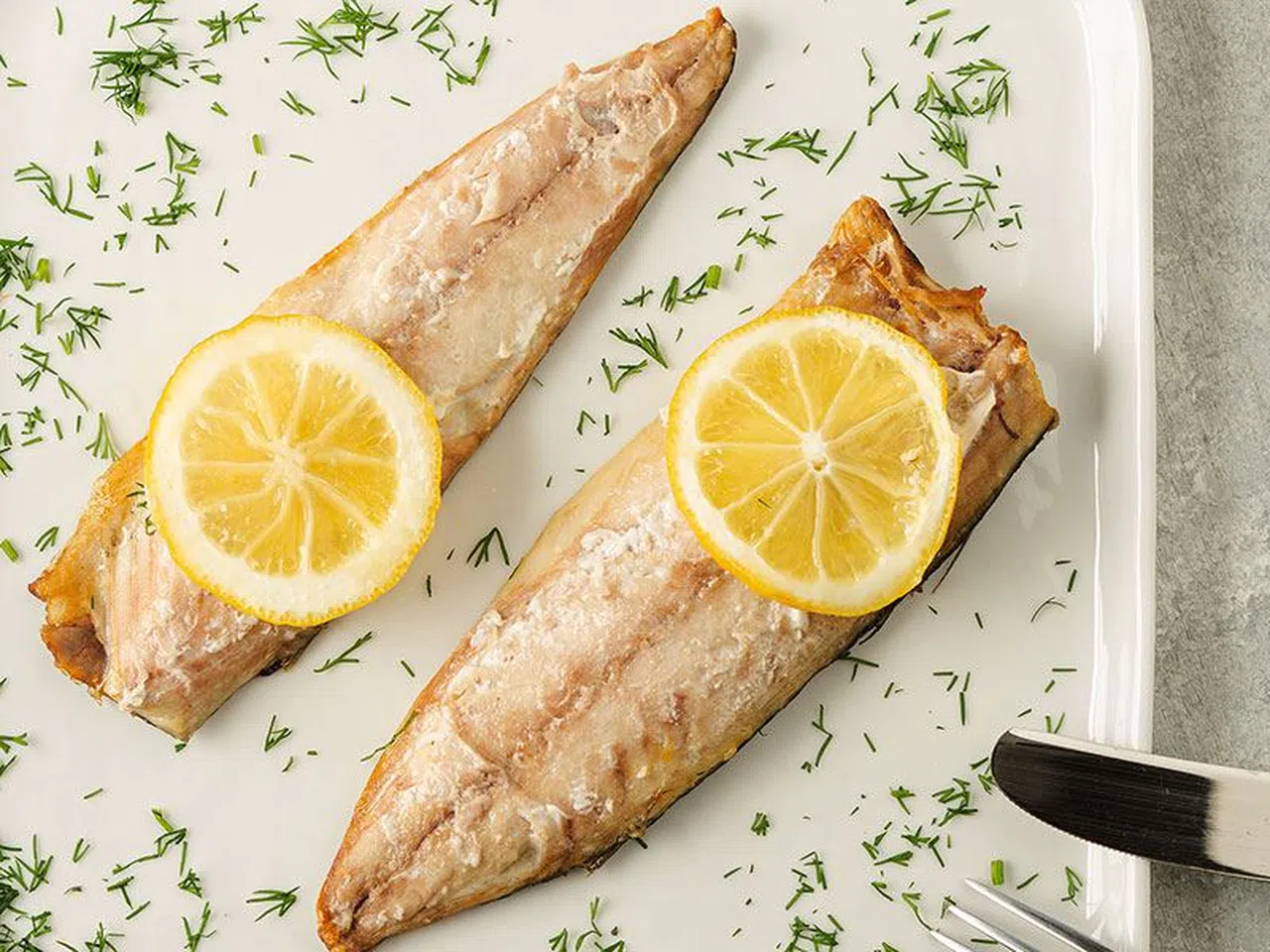 Airfryer'da Limonlu Levrek