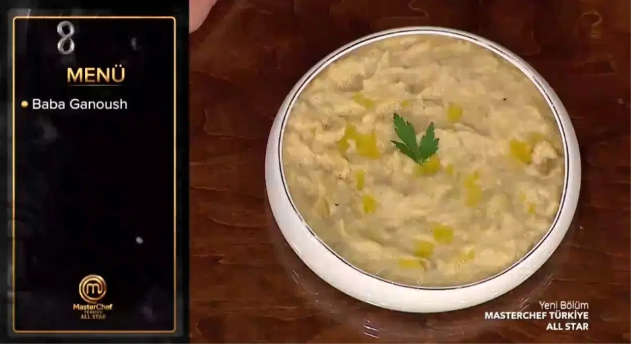 Baba Ganoush tarifi! Masterchef Baba Ganoush (Babagannuş) nasıl yapılır? Baba Ganoush için gerekli malzemeler nelerdir? Baba Ganoush hangi ülkeye ait?