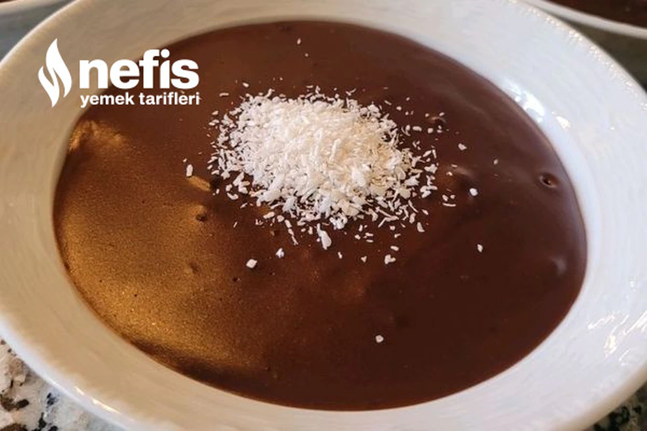 Bisküvili Puding Pasta (Kaselerde)