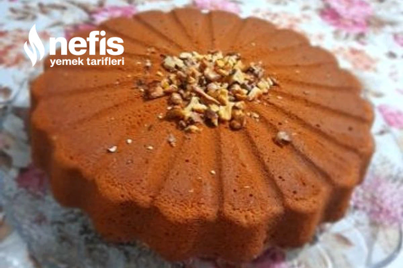Havuçlu Tarçınlı Cevizli Kek