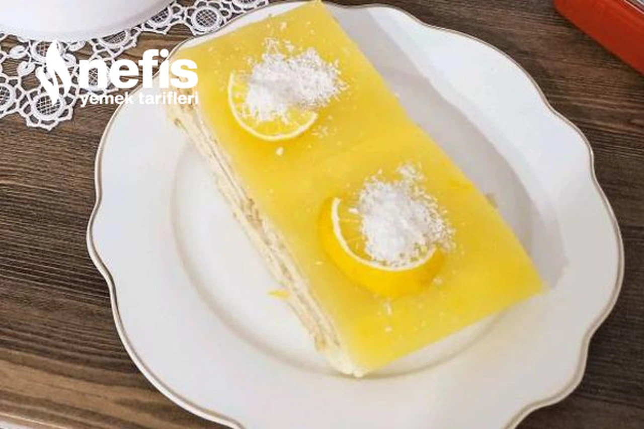 İddia Ediyorum Vazgeçemeyeceğiniz Limonlu Yaz Pastası