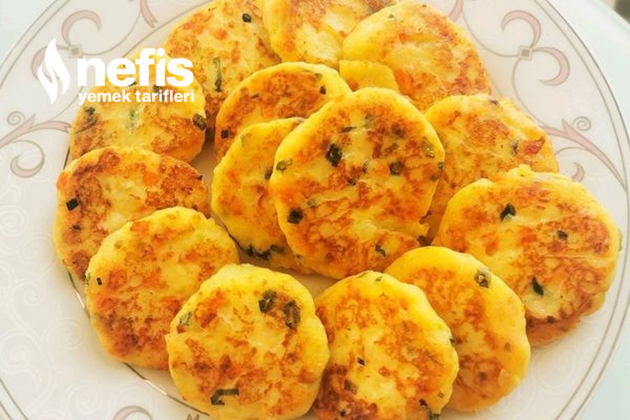 Kahvaltılık Sebzeli Patates Köftesi