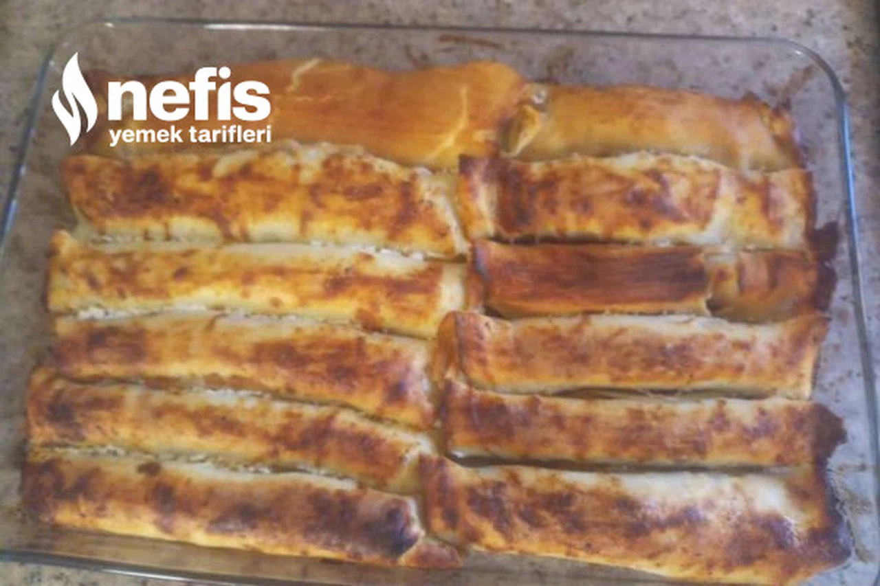 Patlıcanlı Krepli Börek