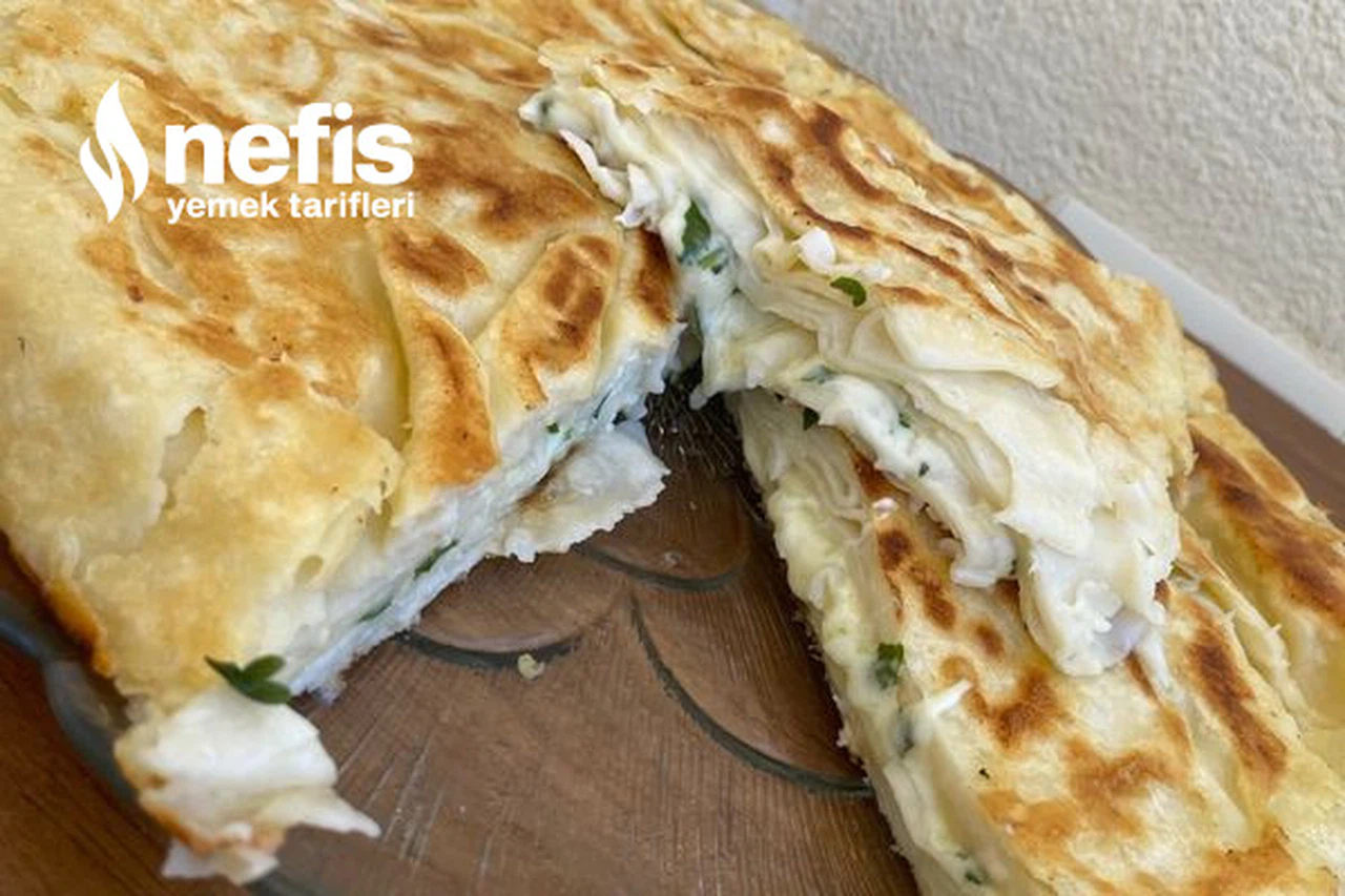 Tavada El Açması Su Böreği Çok Pratik Çok Lezzetli