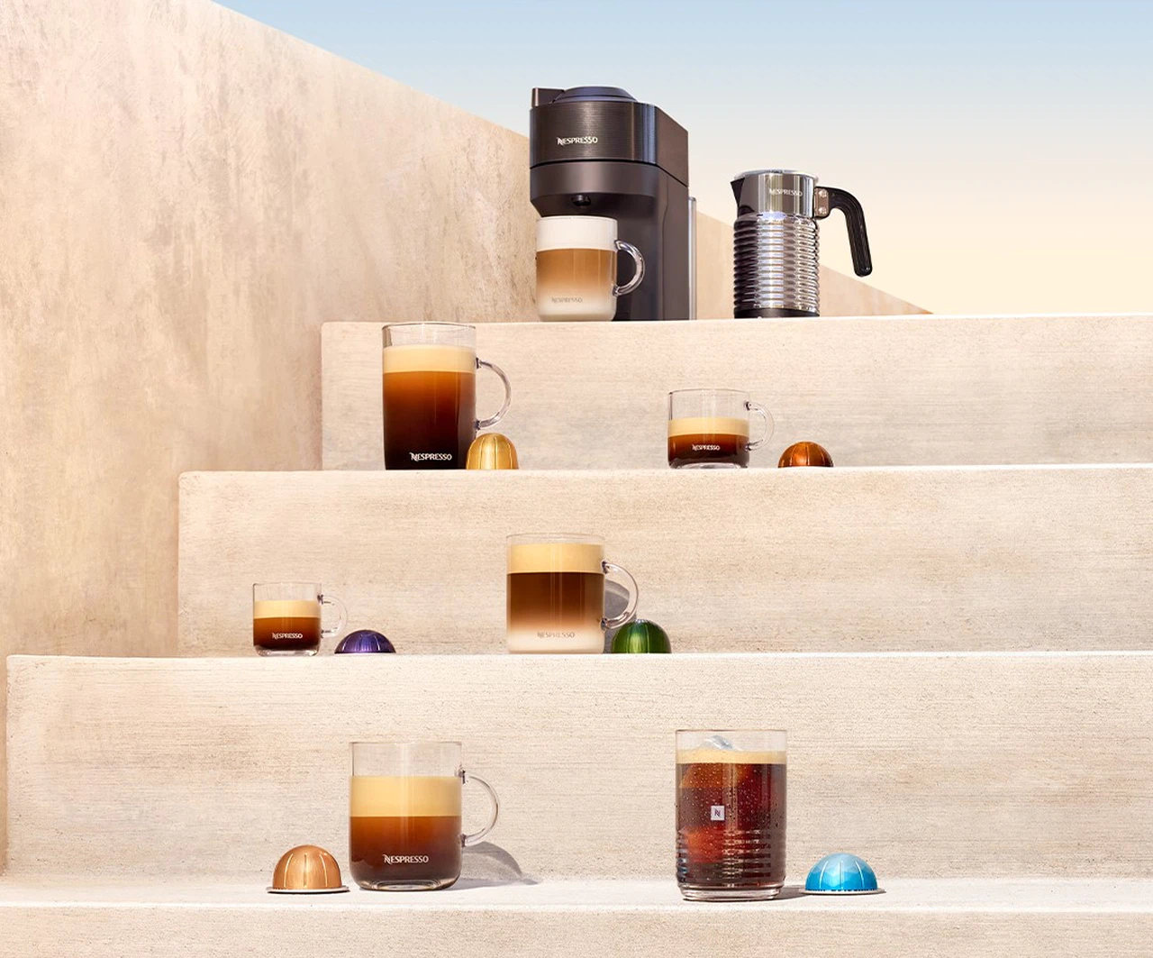 Nespresso’nun Tek Tuşla büyük Fi̇ncan Kahve Hazırlayan Vertuo Kahve Si̇stemi̇ Şi̇mdi̇ Türkiye'de 