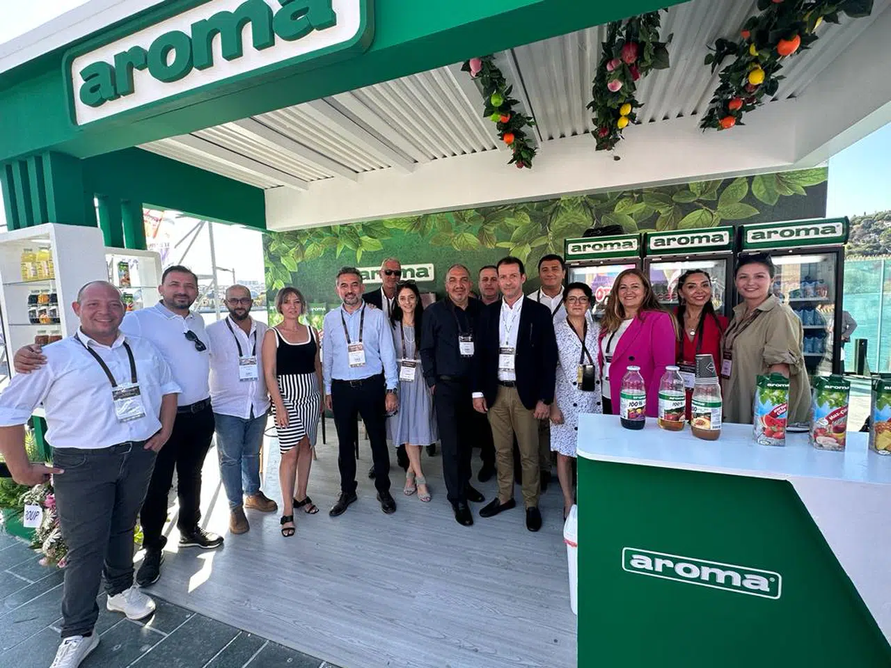Aroma, Yerel Zincirler Buluşuyor 2023 Konferansı ve Fuarı'nda yenilikçi tatlarıyla yer aldı