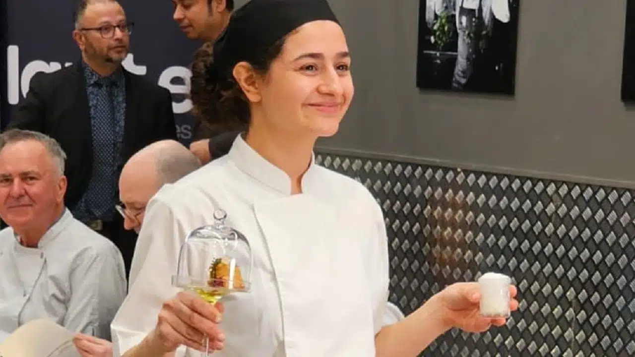 Şef Eda Tunç’u birinci yapan yemek: King somonlu, kawakawa yağlı baklava