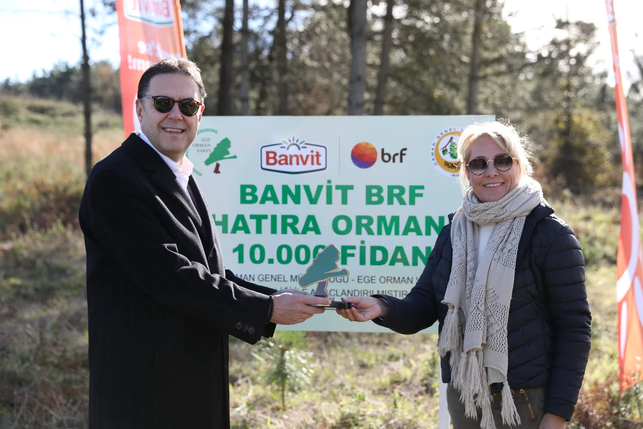 Banvit BRF Ormanları 50 bin ağaca ulaştı