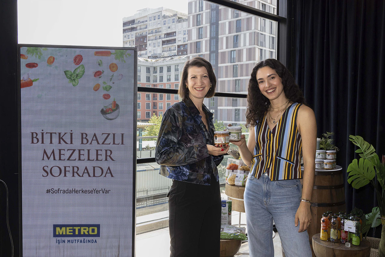 Metro Türkiye ve Beril Oymak’tan Bitki Bazlı Meze Deneyimi