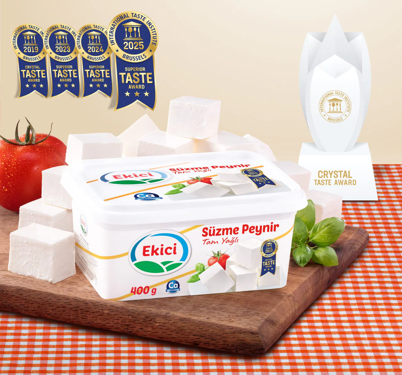 Ekici Süzme Peynir’e 2025’te Bir Kez Daha Üstün Lezzet Ödülü