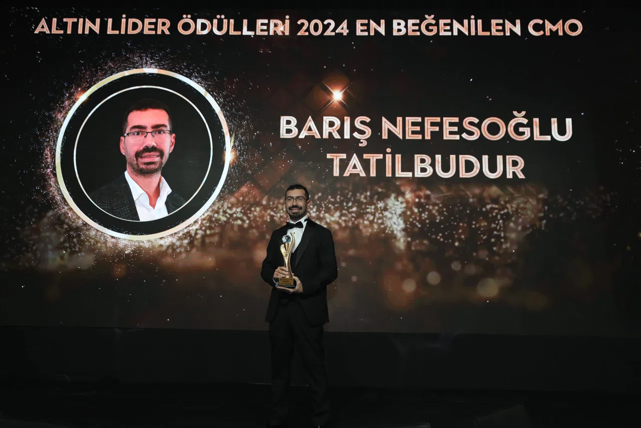 TATİLBUDUR, “TÜRKİYE’NİN EN BEĞENİLEN ALTIN LİDERİ” ÖDÜLÜNÜ KAZANDI