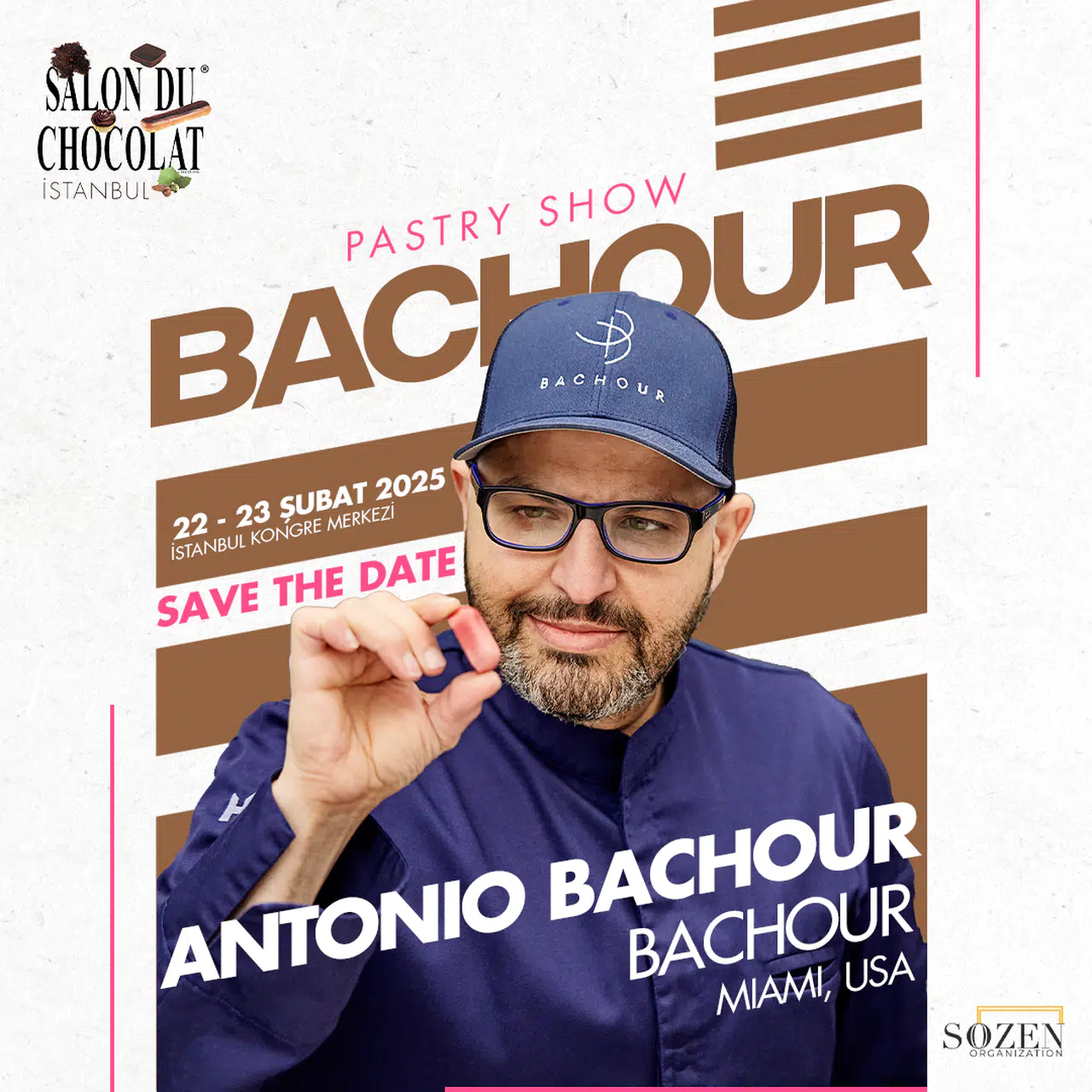 SALON DU CHOCOLAT İSTANBUL, 22-23 ŞUBAT 2025'TE İLK KEZ TÜRKİYE'DE!