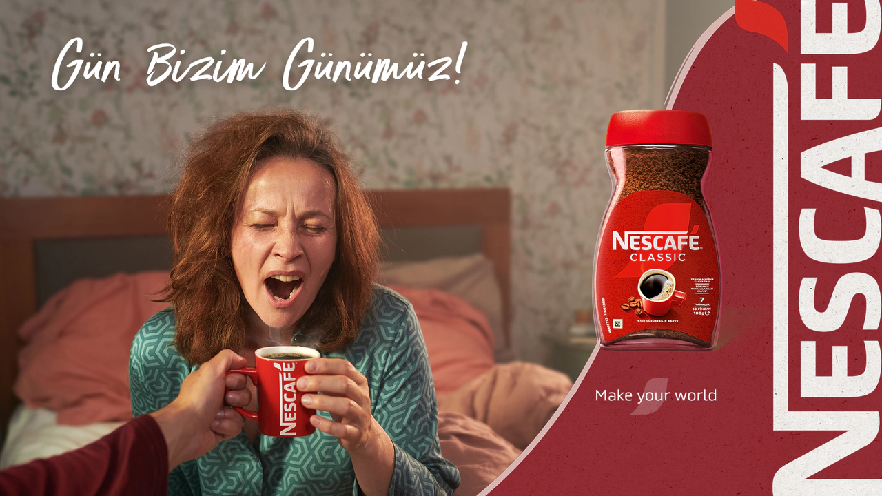 Nescafé Classic’ten Yeni Reklam Kampanyası: “Gün Bizim Günümüz”