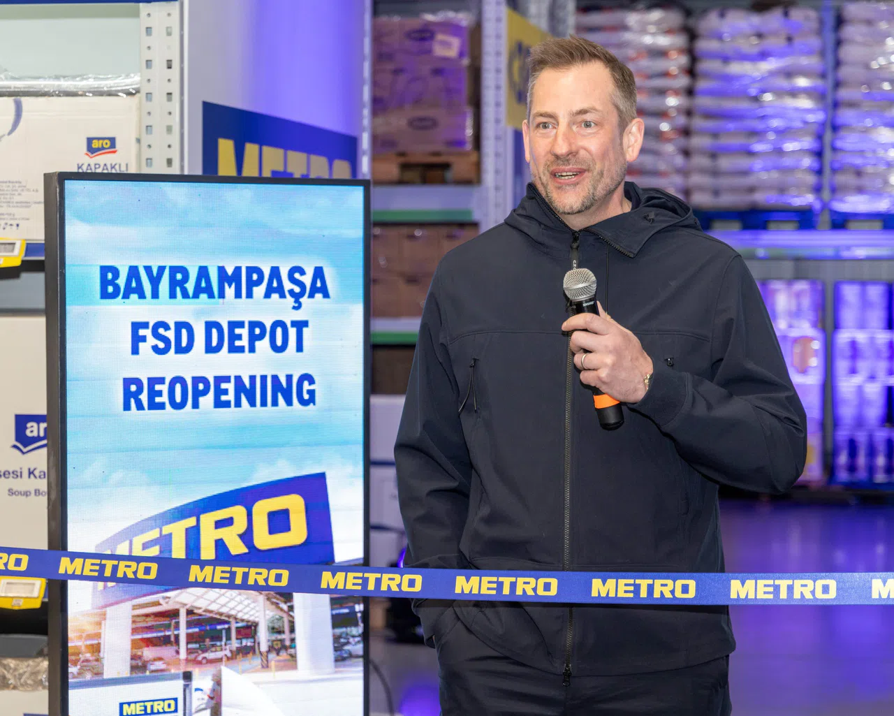 Metro Türkiye, Bayrampaşa Depo Alanını Genişleterek Operasyon Kapasitesini Artırdı