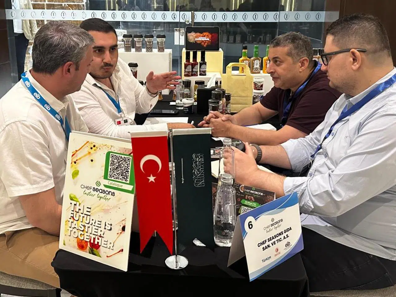 Chef Seasons, Suudi Arabistan’a Ege İhracatçı Birlikleri ile Ticari Çıkartma Yaptı