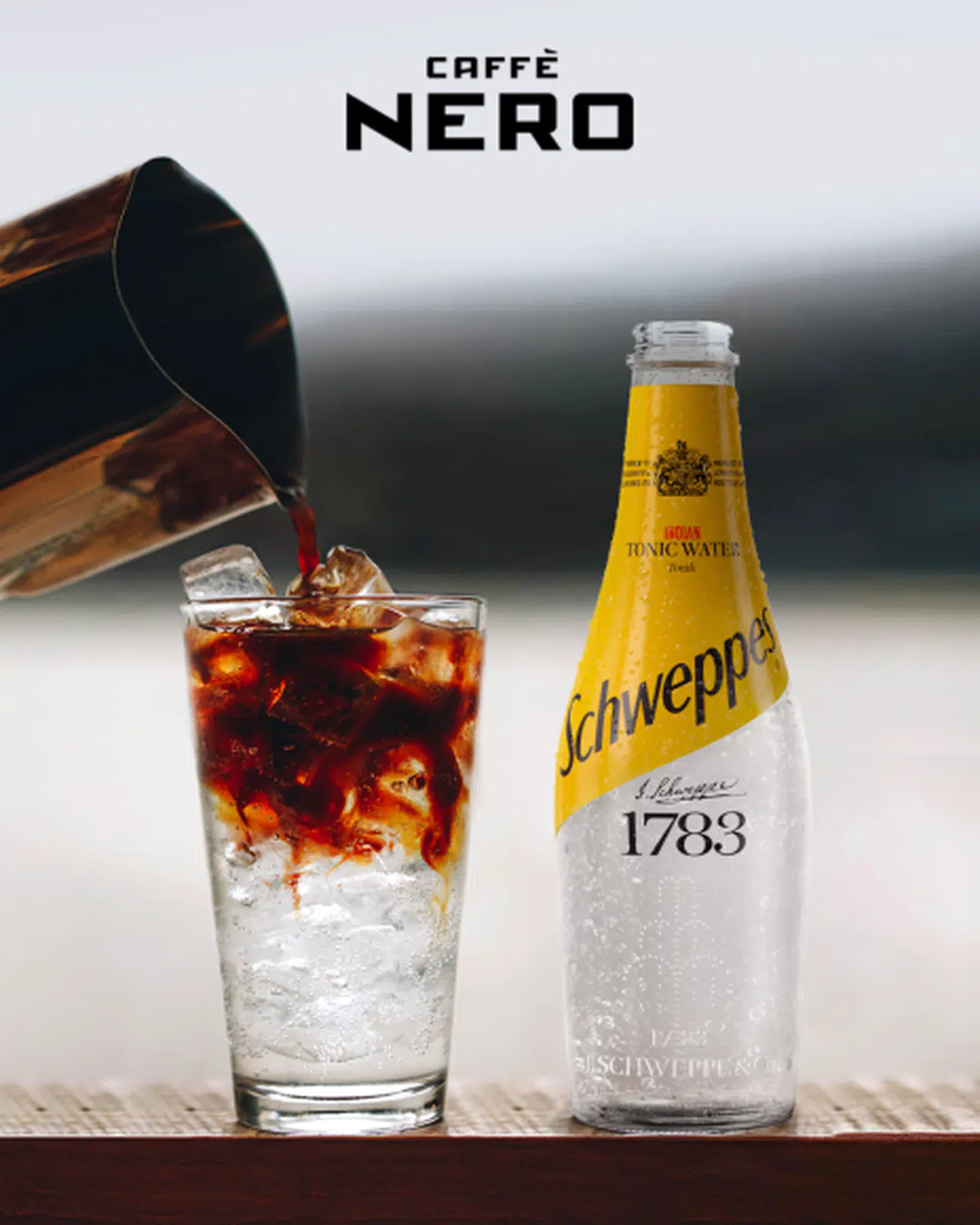 CAFFÈ NERO VE SCHWEPPES İŞ BİRLİĞİ İLE ESPRESSO &amp; TONIC FERAHLIĞINI KEŞFEDİN