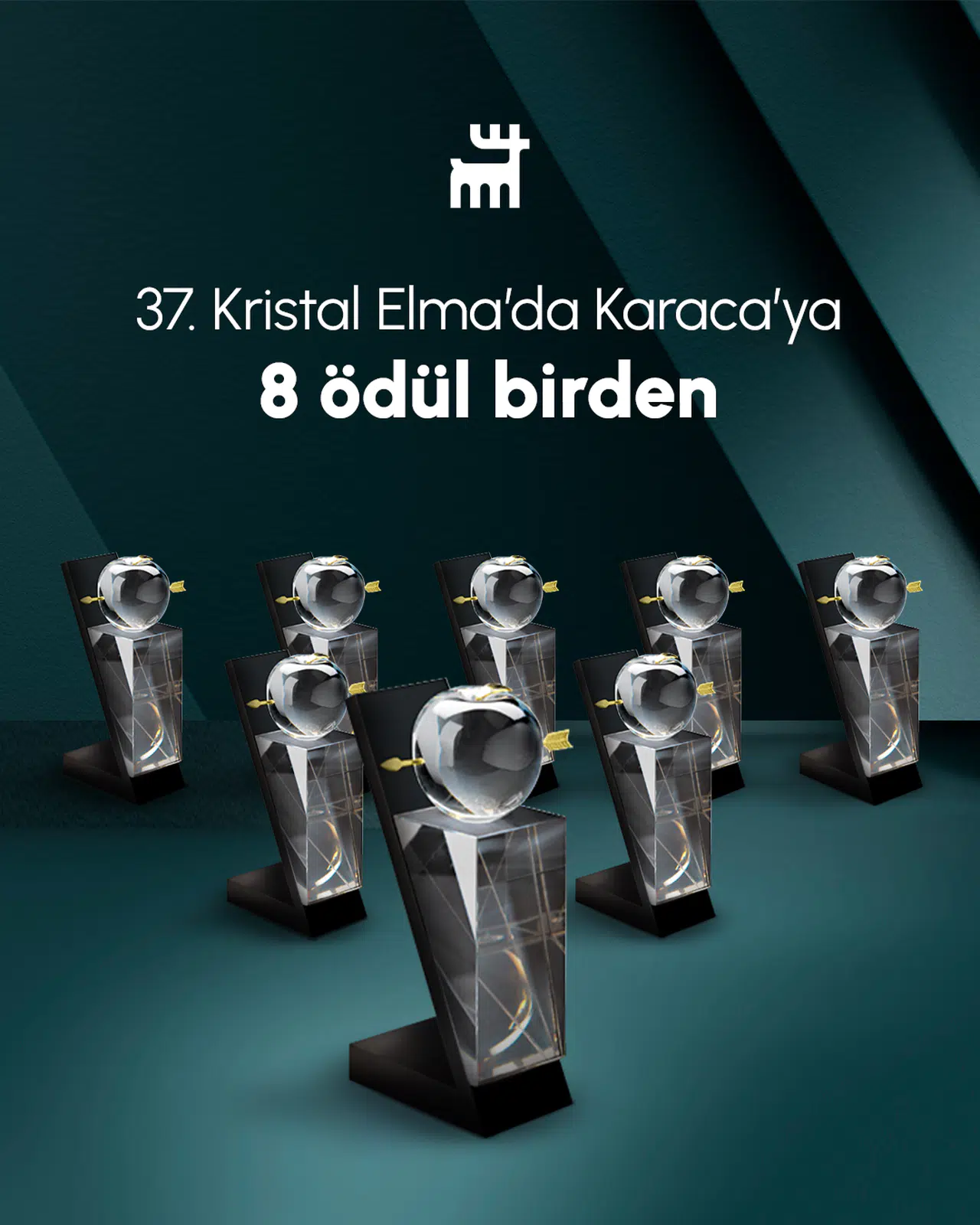 Karaca, 37. Kristal Elma Ödülleri'nden 8 Ödülle Döndü