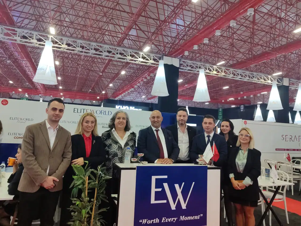 Elite World Hotels & Resorts, Antalya'da Turizm Fuarı'nda Sektör Temsilcileriyle Bir Araya Geldi