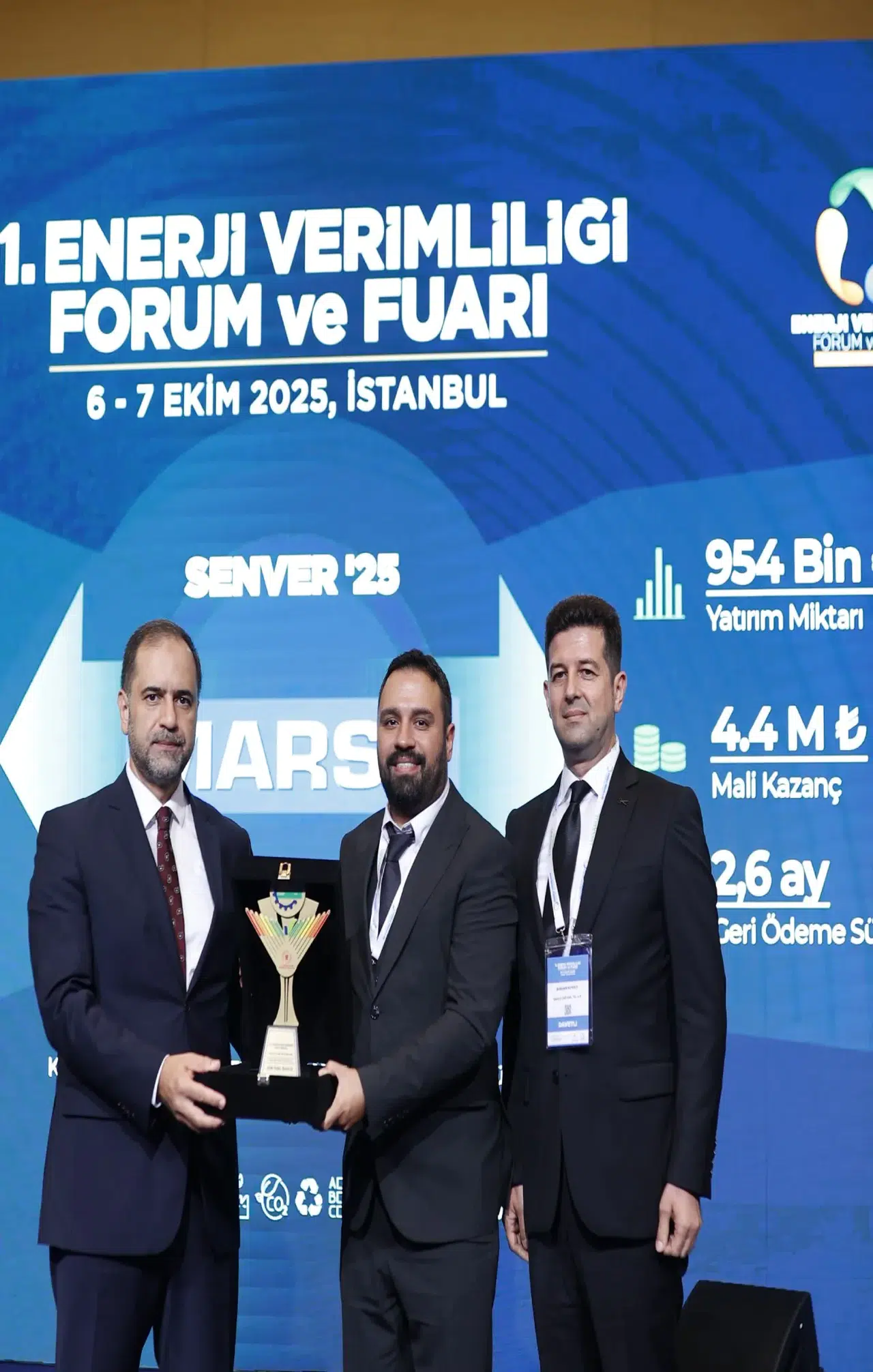 Marsa, “Tesis İçinde Buhar Verimliliği” Projesi ile Ödül Sahibi Oldu!