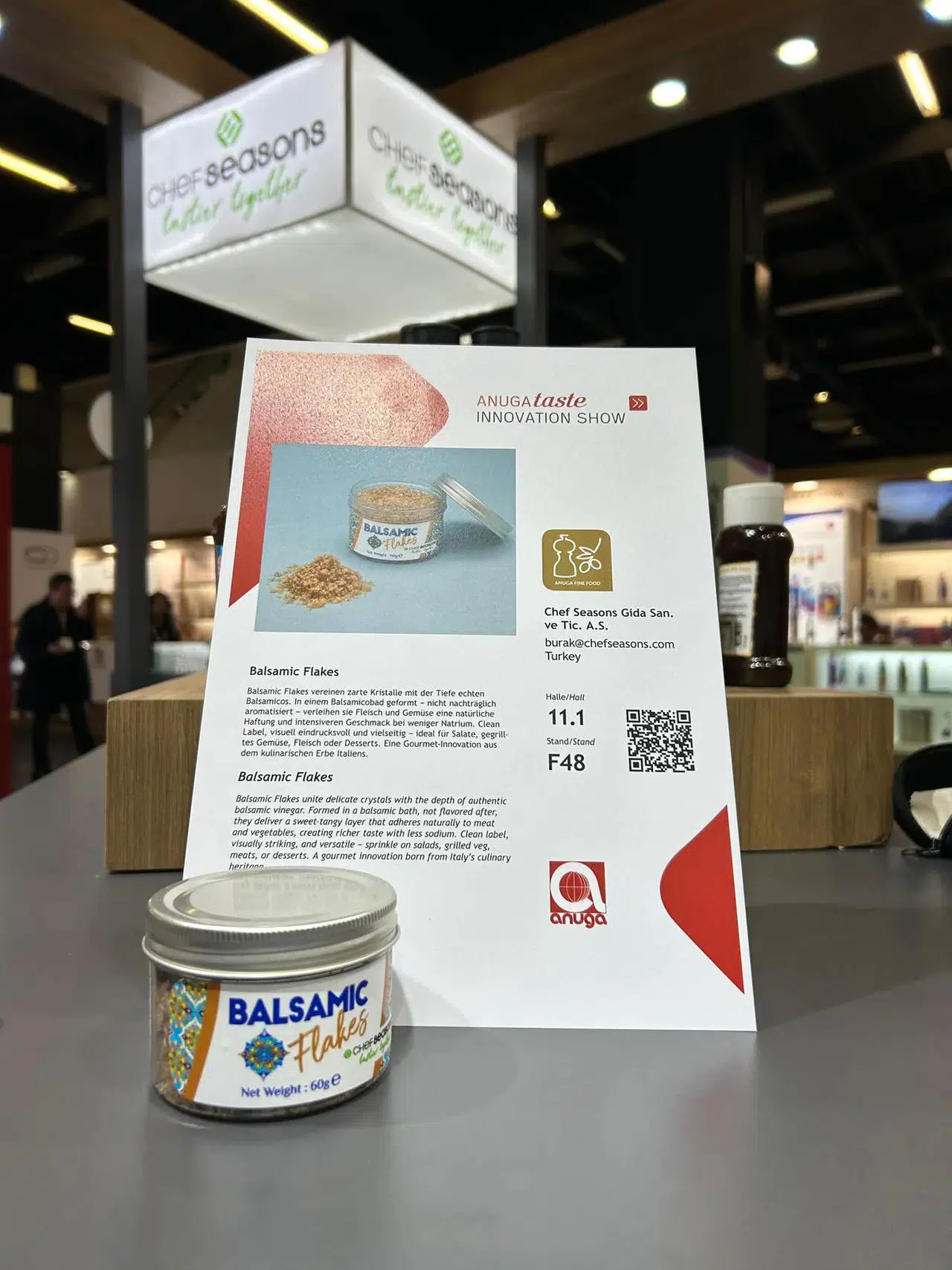Yenilikte Sınır Tanımayan Chef Seasons, Anuga Taste Top Innovations 2025'te Yüksek Başarıya İmza Attı!