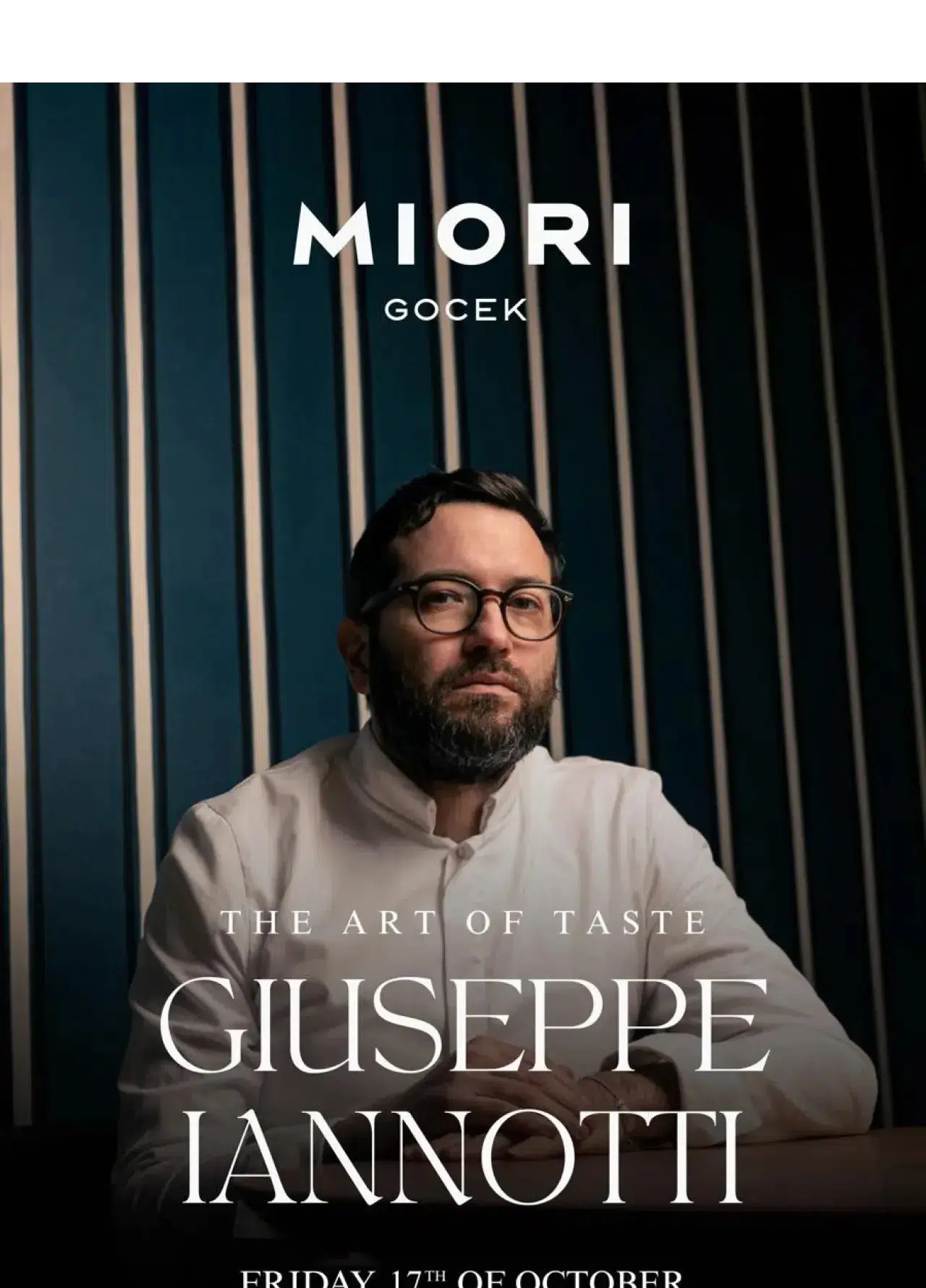 MIORI’de İtalyan İnovasyonu: İki Michelin Yıldızlı Şef Giuseppe Iannotti ile Eşsiz Bir Gastronomi Yolculuğu