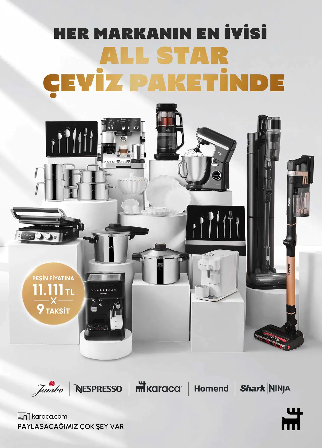 Kasım Ayında Çeyiz Karaca İle Her Evin İhtiyacını Karşılayın!