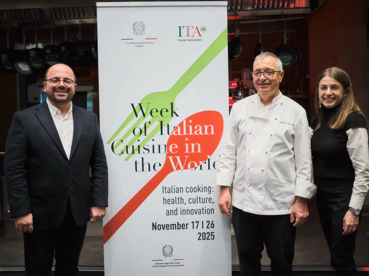 Michelin Yıldızına Sahip İtalyan Şef Andrea Canton, İtalyan Mutfağı Haftası'nda Gastronometro’yu Ziyaret Etti