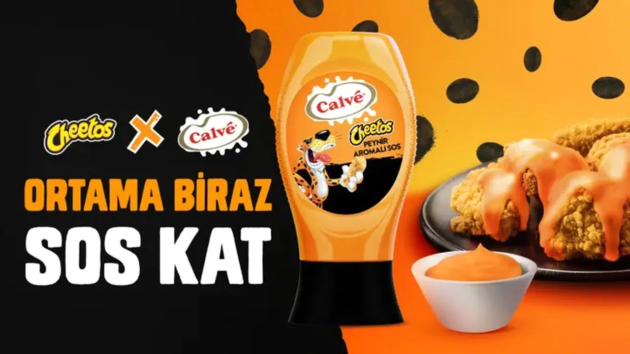 Cheetos ve Calve’den Eşsiz Lezzet Birleşimi: Peynir Aromalı Sos