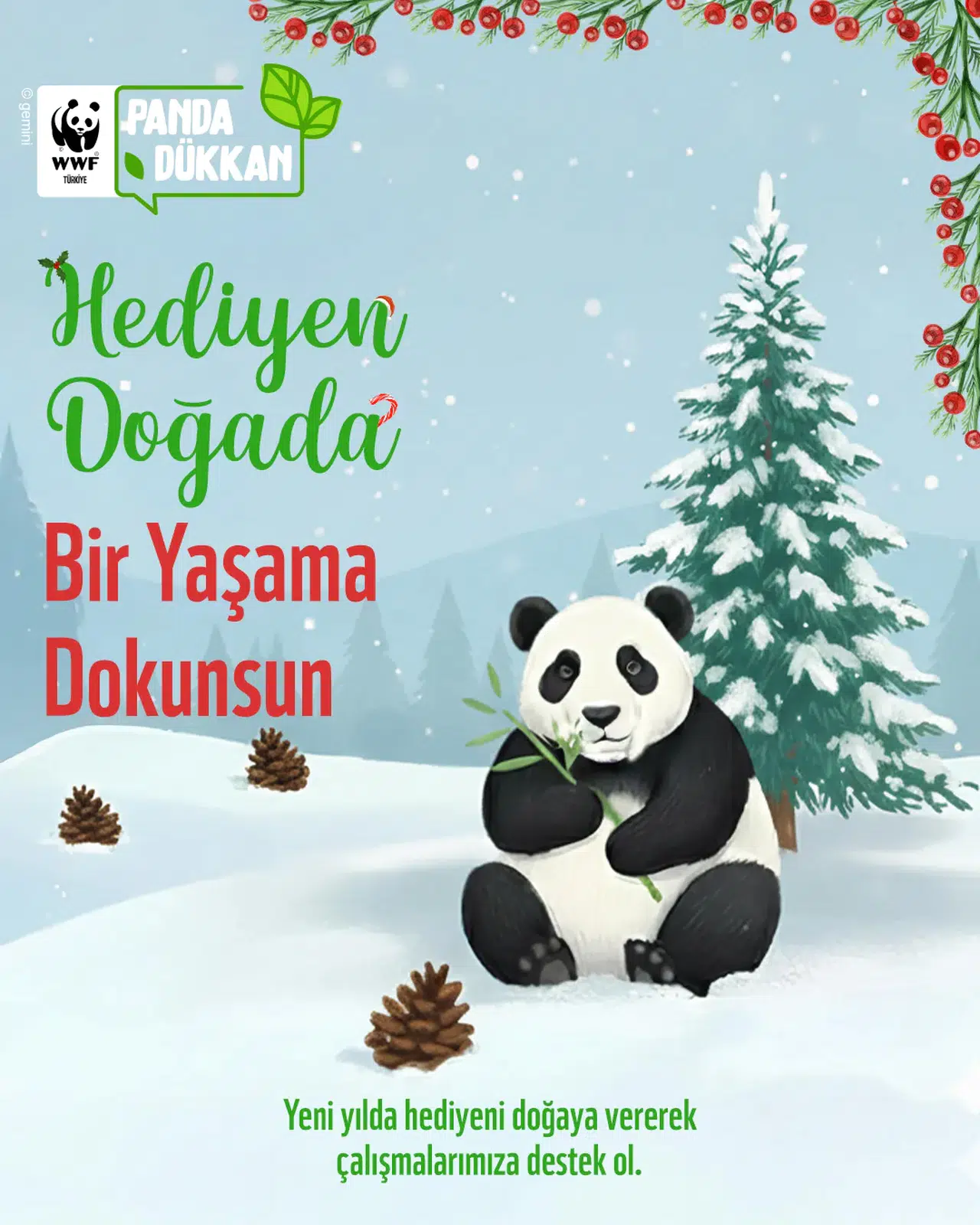 Panda Dükkan’dan Sürdürülebilir Yılbaşı Hediyeleriyle Yeni Yıl Kutlaması!