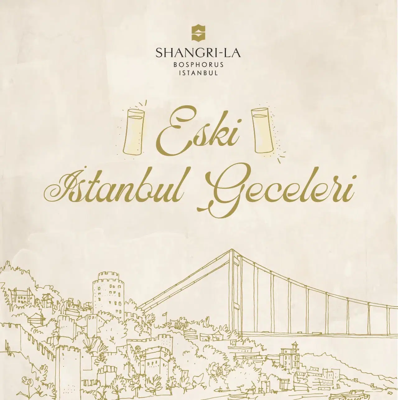 Şangri-La Bosphorus'ta İstanbul'un Nostaljik Geceleri Yeniden Hayat Buluyor!