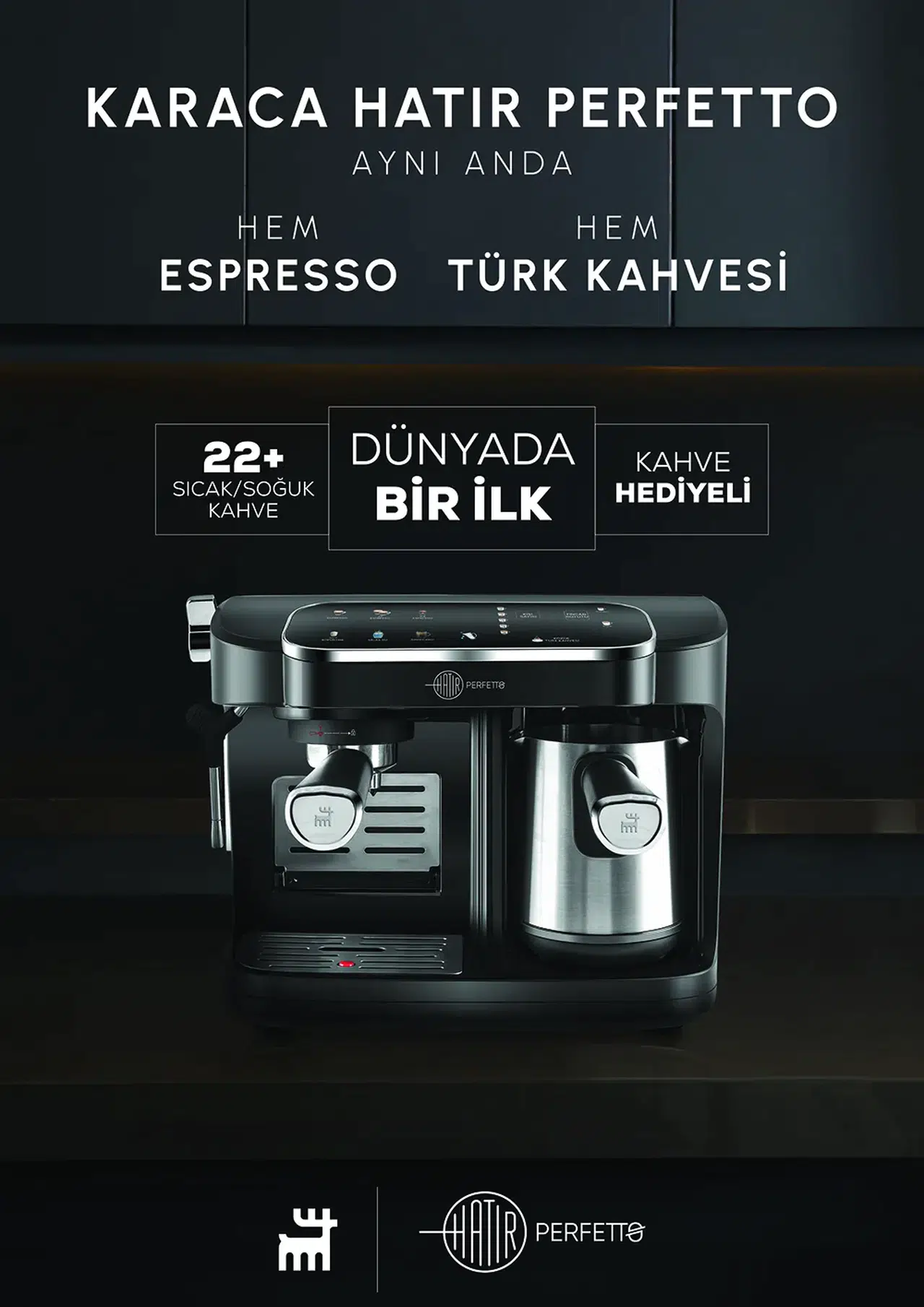 Türk Kahvesi ve Espresso Bir Arada: Hatır Perfetto'nun Yeni Yüzü Fatih Terim!