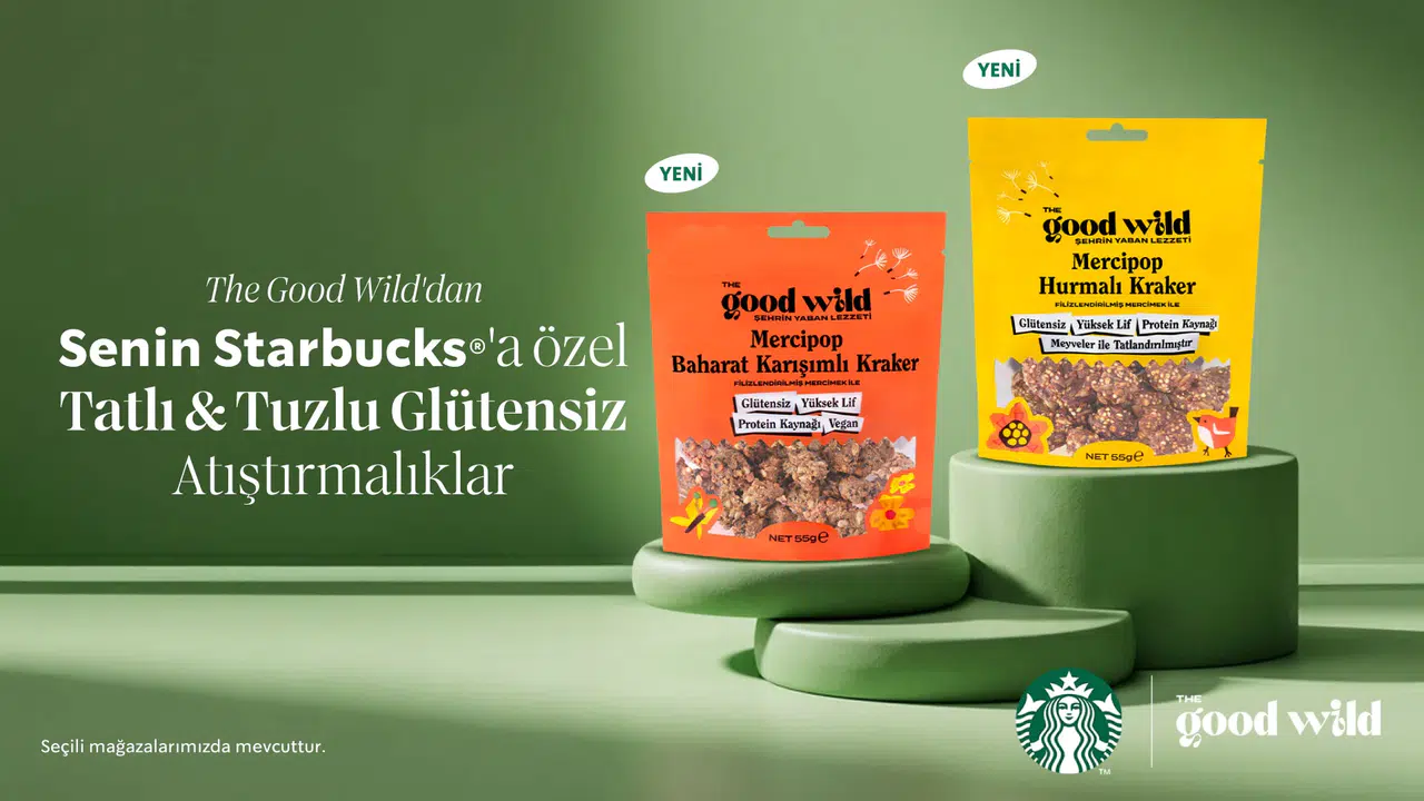 The Good Wild'dan Yeni Atıştırmalık Mercipop, Starbucks Raflarında!