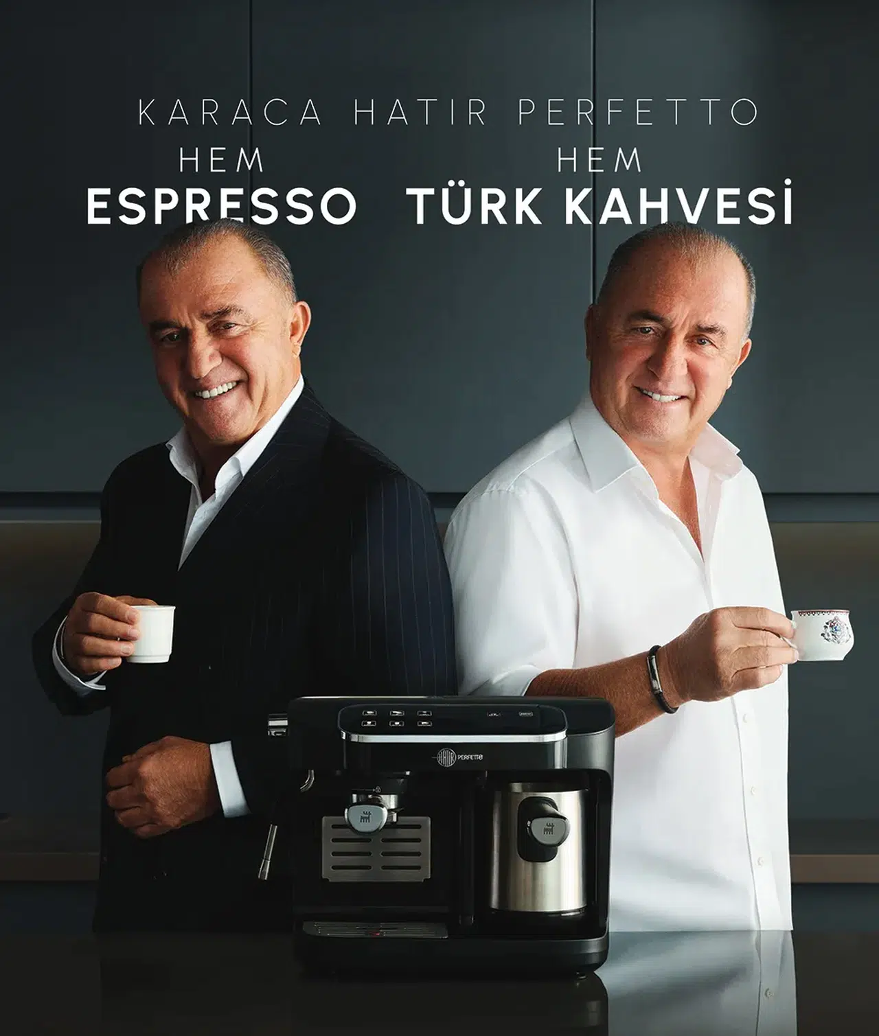 Fatih Terim, Hatır Perfetto’nun Yeni Reklam Yüzü!