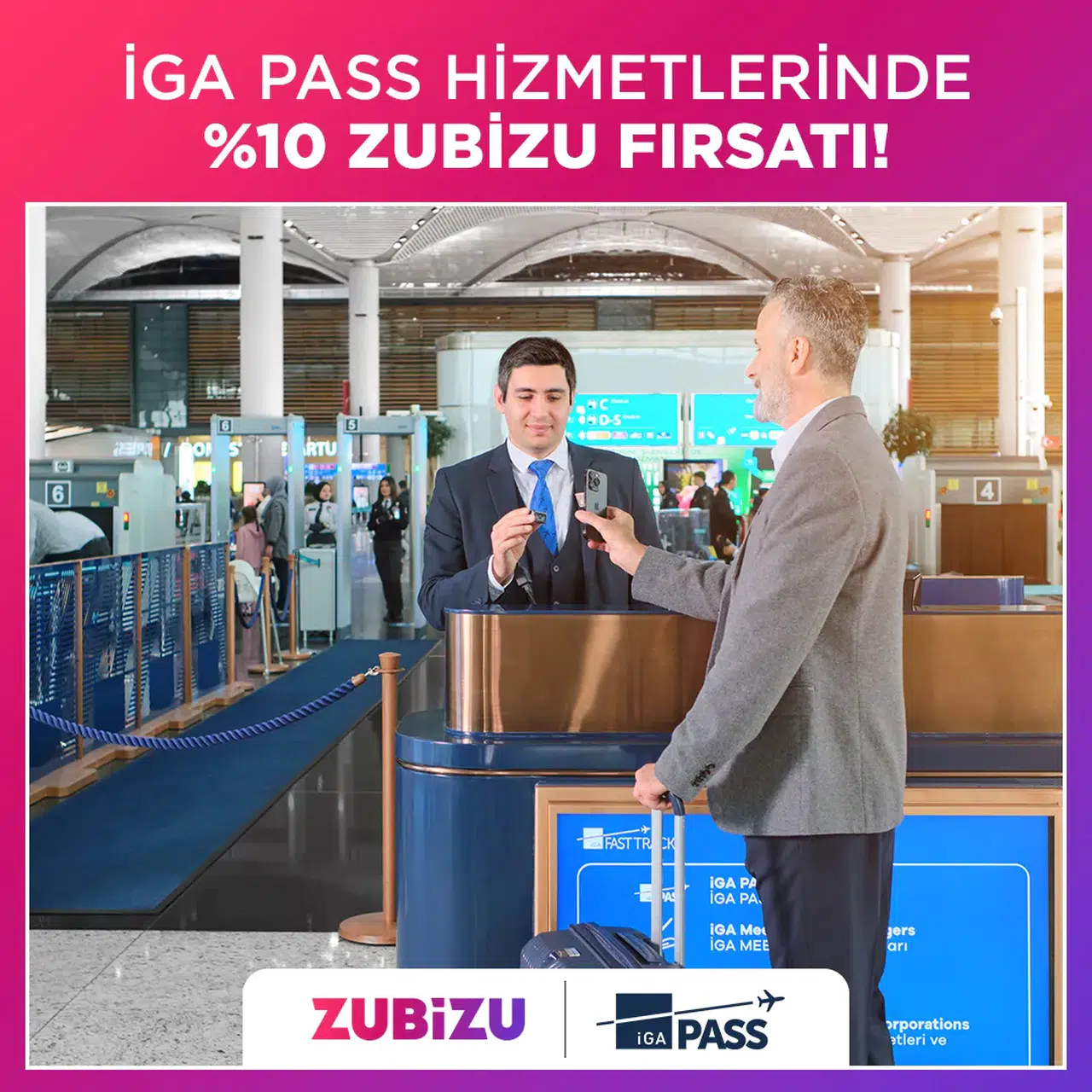ZUBİZU Üyelerine İGA İstanbul Havalimanı’nda Özel İGA Pass Avantajları!