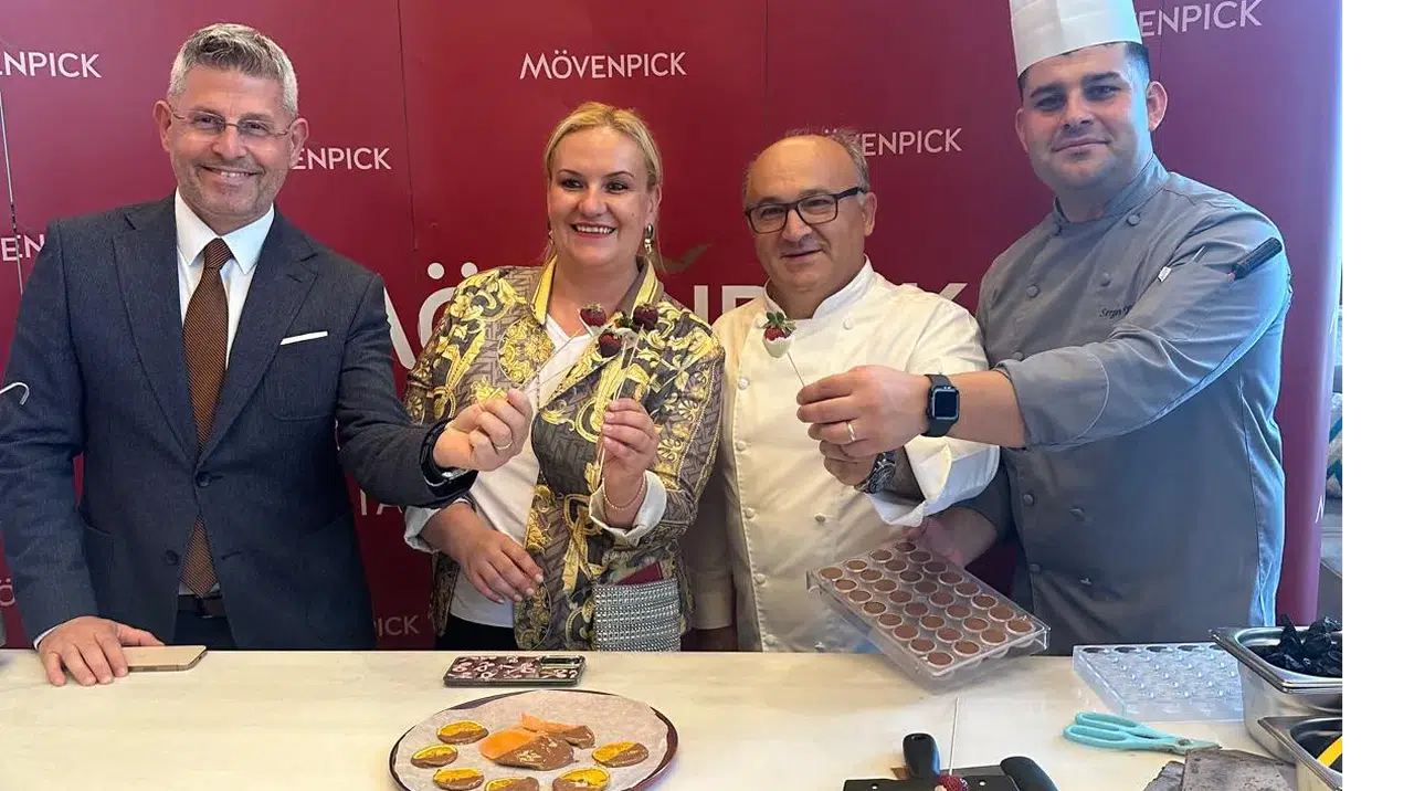 Mövenpick’in çikolata şefleri, Dünya Çikolata Günü’nde lezzet şölenine imza attı
