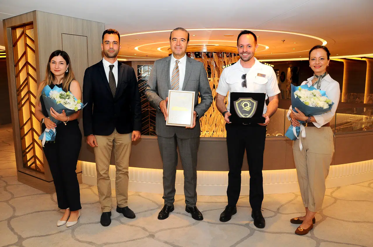 QTerminals Antalya, Lüks Kruvaziyer Gemisi MV Allura ile Yeni Bir Dönem Başlattı!