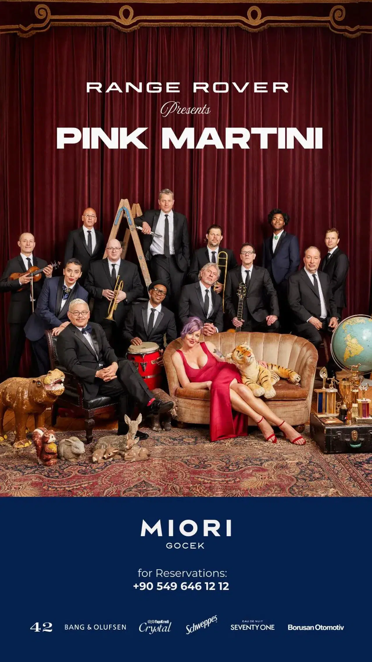 Miori'de Pink Martini Konseri: Bedri Rahmi Koyu'nda Unutulmaz Bir Gecenin Eşiğinde!