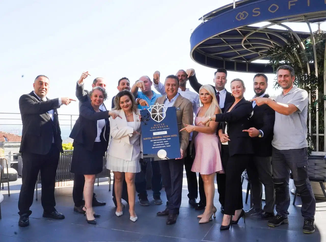 Sofitel Istanbul Taksim, 2025 Haute Grandeur Küresel Mükemmeliyet Ödülleri'nde 4 ödülün sahibi oldu!