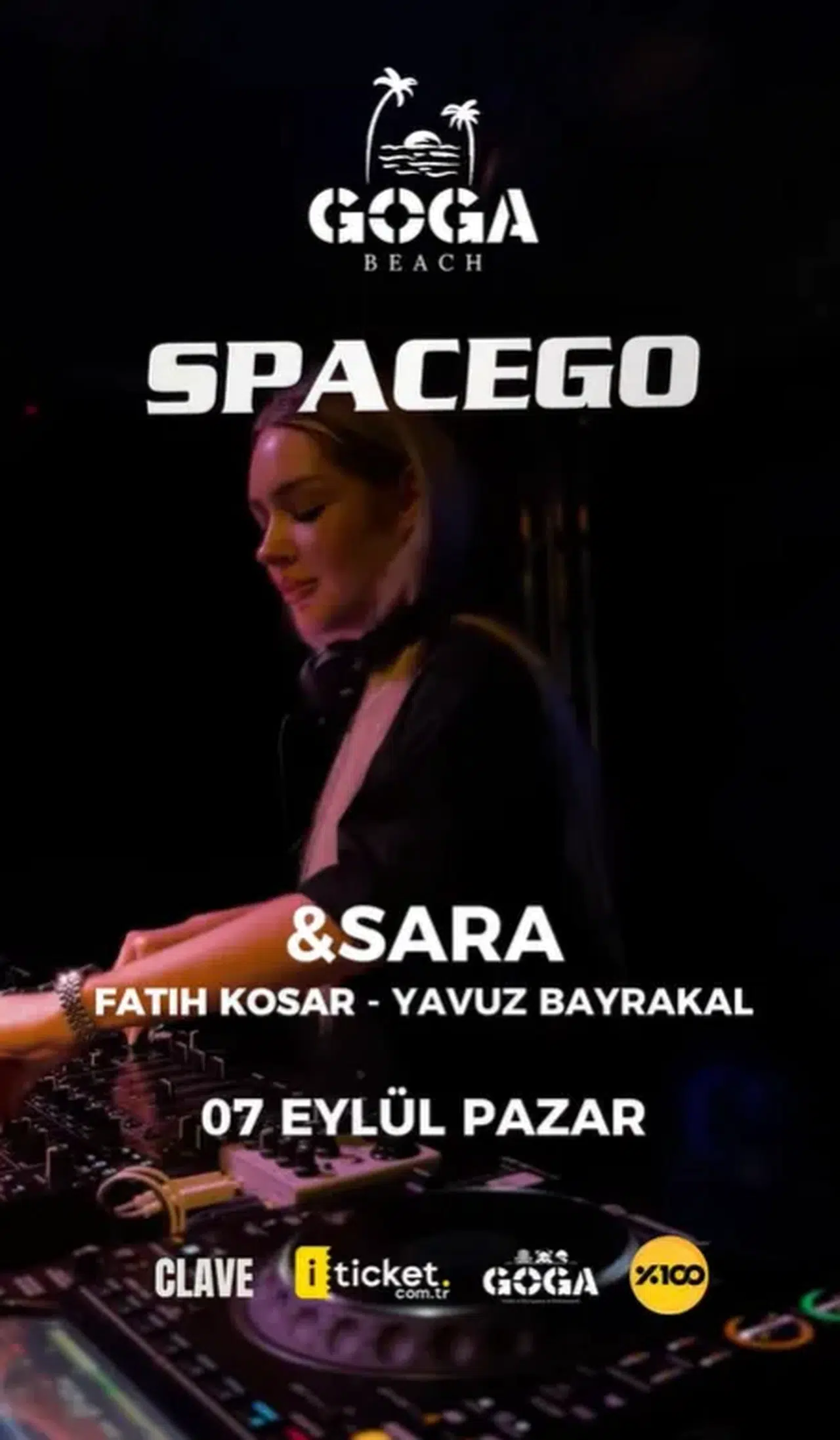 Goga Beach’te Yaz Sezonu Kapanış Partisi: Spacego İkinci Kez Fırtına Gibi Dönüyor!