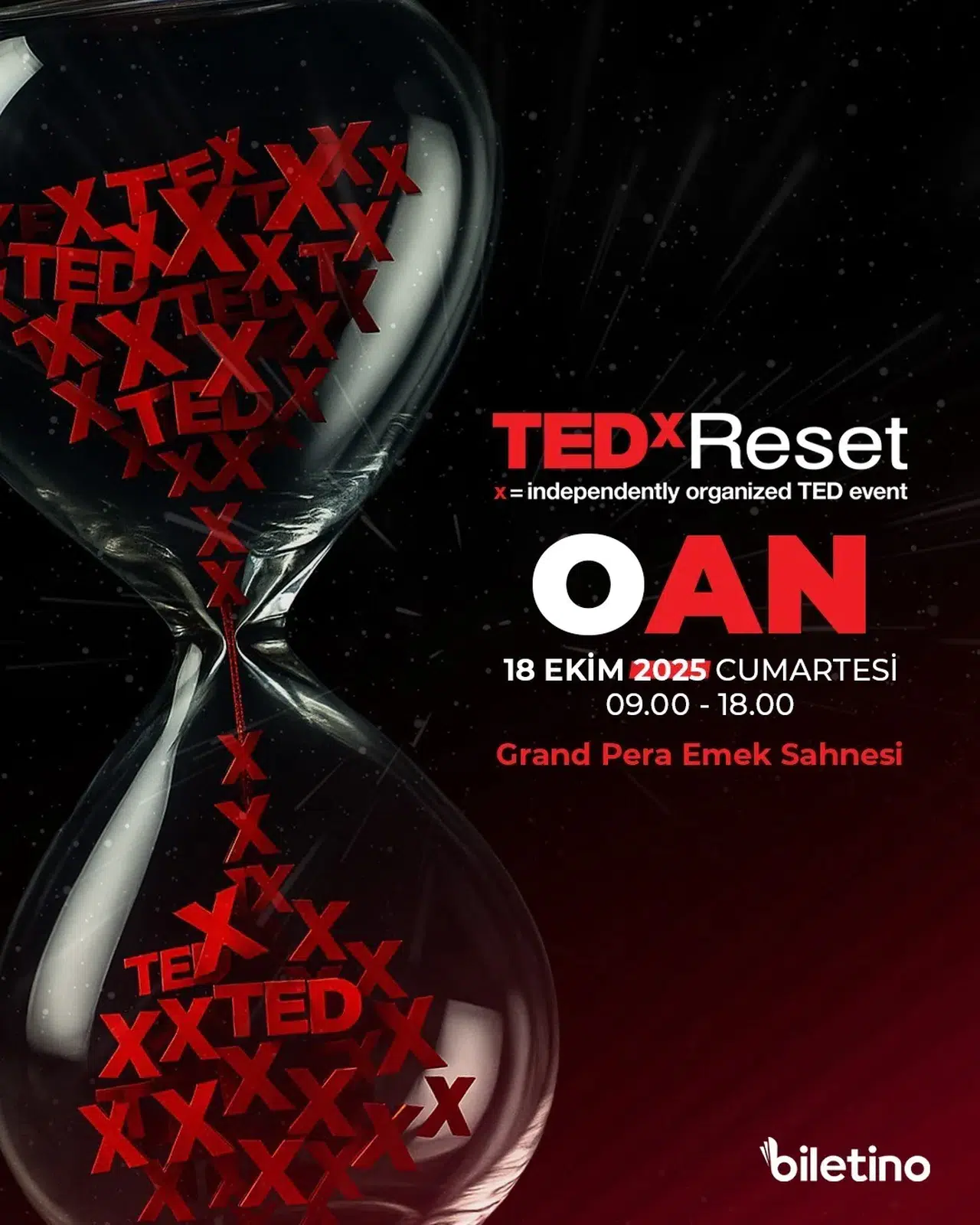 TEDxReset 15. Yılında “O AN” Temasıyla İstanbul’da İlham Vermeye Devam Ediyor