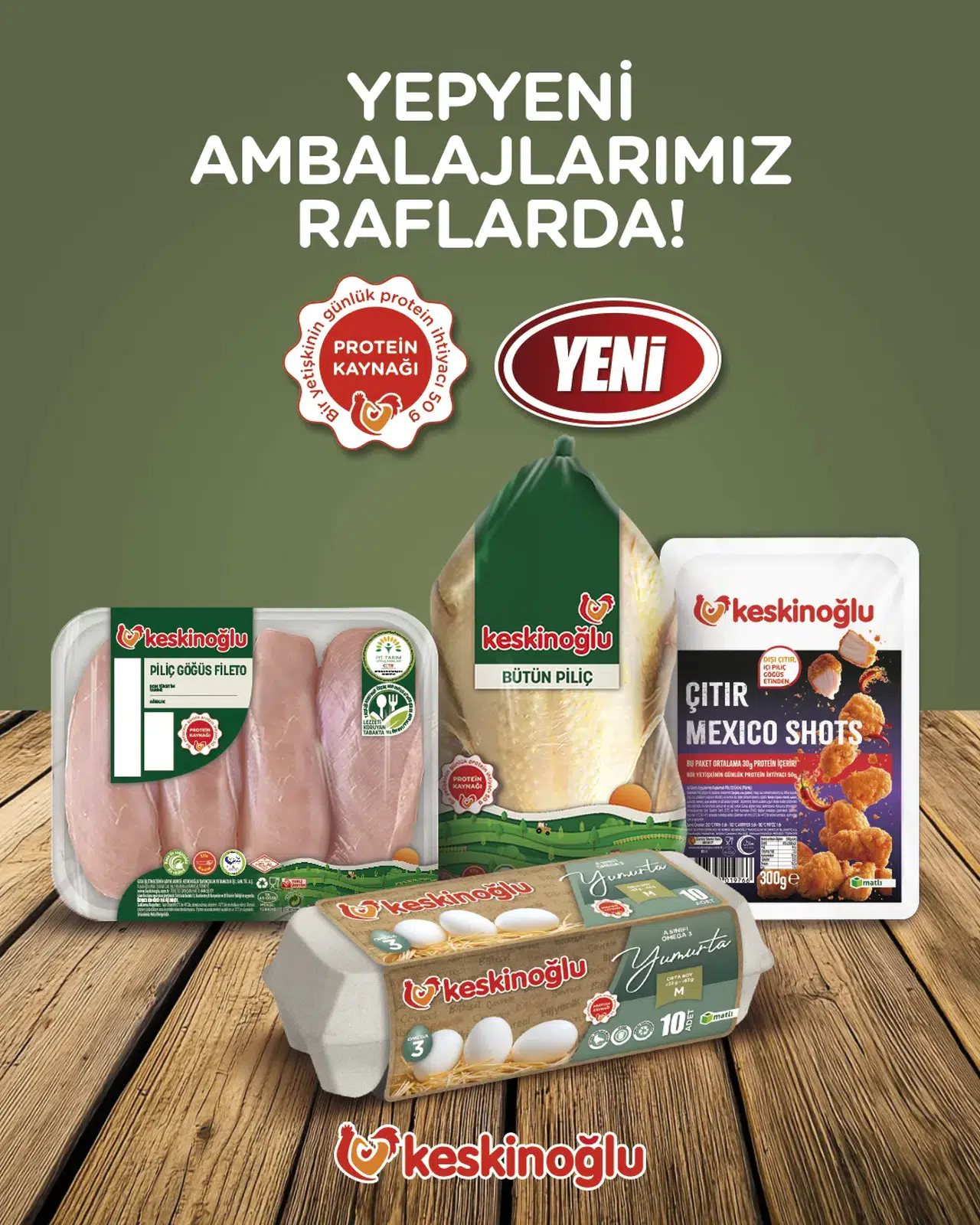 Keskinoğlu, WorldFood İstanbul Fuarı'nda Yenilikçi Ürün ve Ambalajlarını Sergiledi