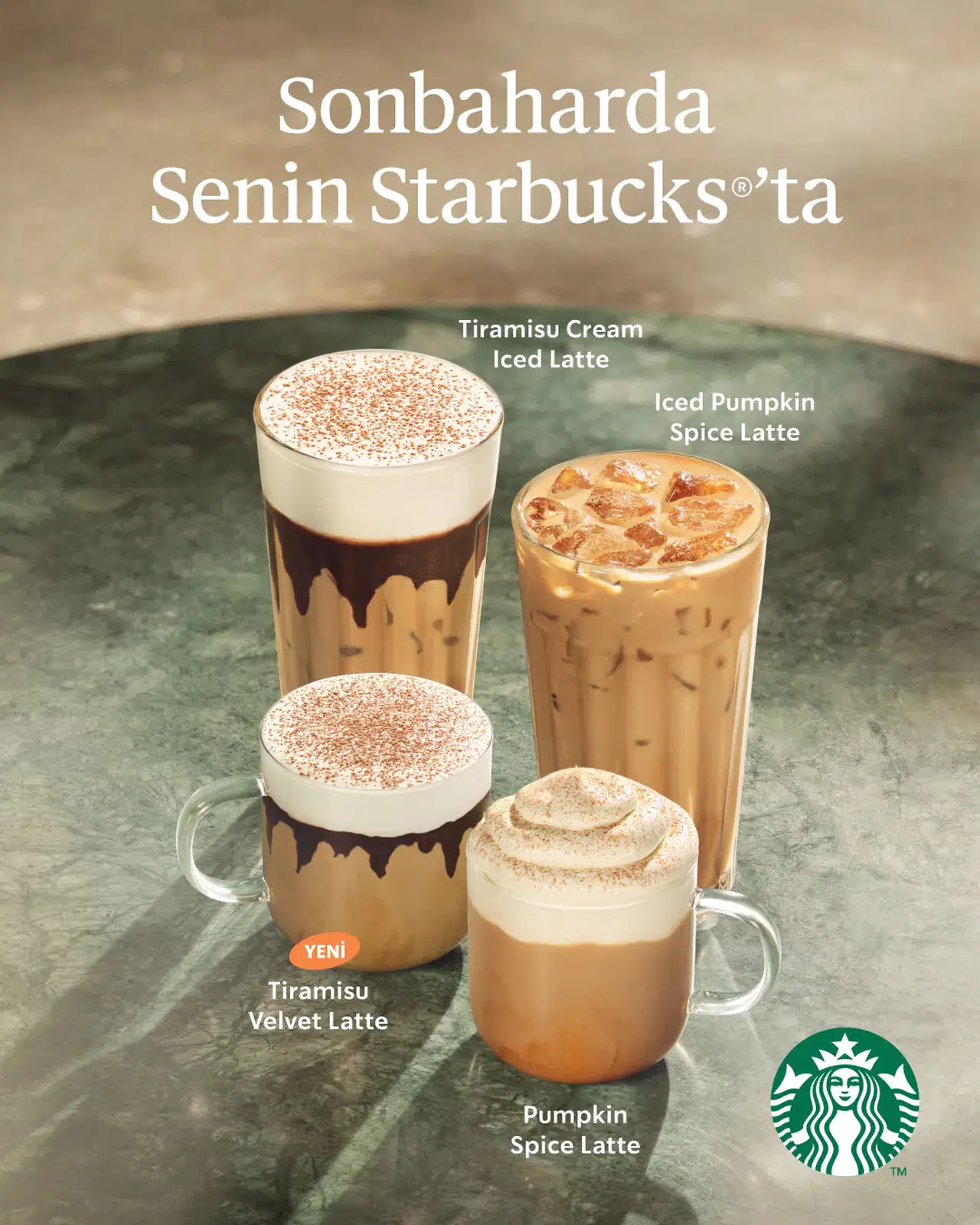 Starbucks'ta Sonbaharın Büyüsü: En Lezzetli Gelenekler Kapıda!