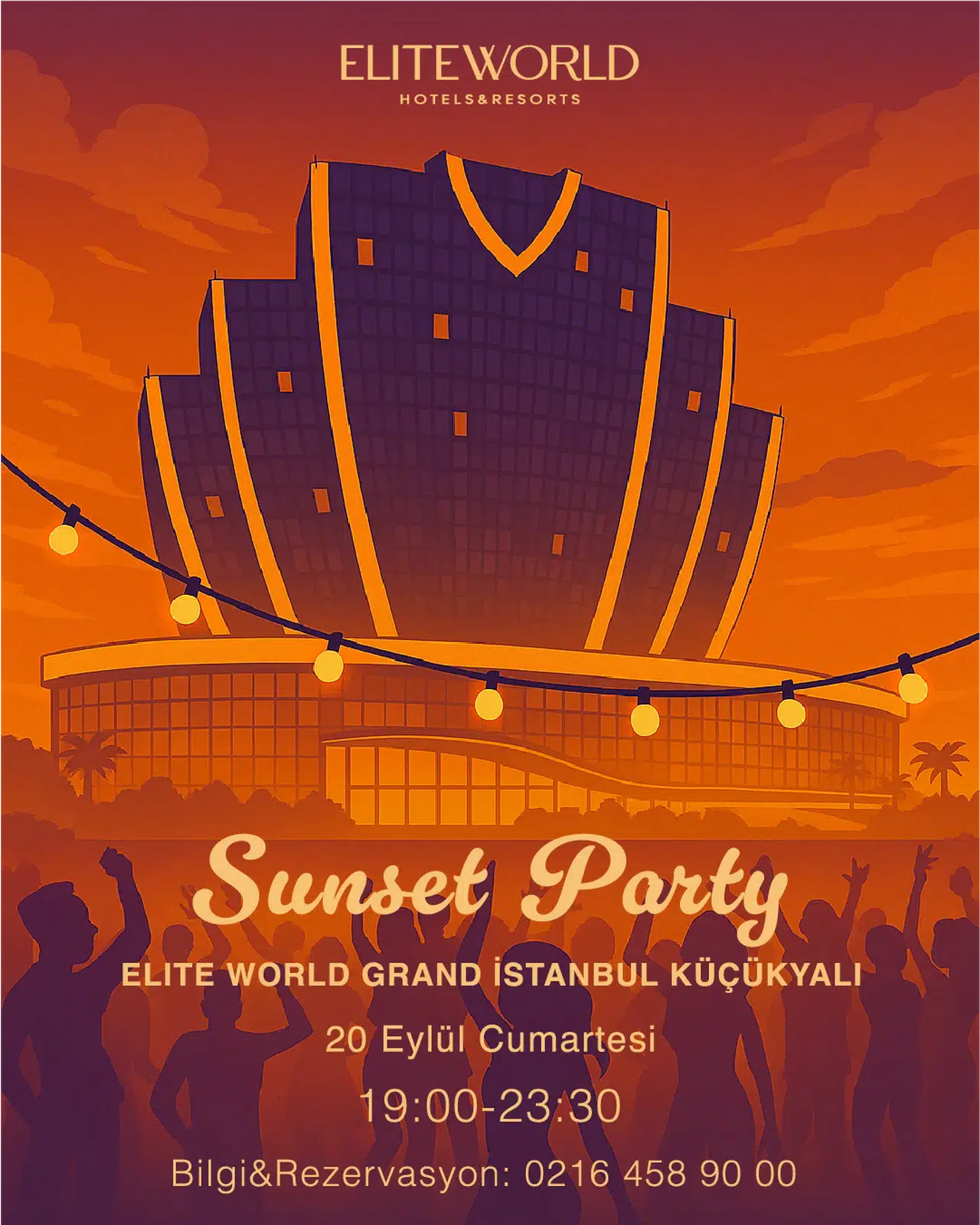 Caz Müziği, Sokak Lezzetleri ve DJ Performanslarıyla Sunset Party İstanbul'da Yazı Uğurluyor!