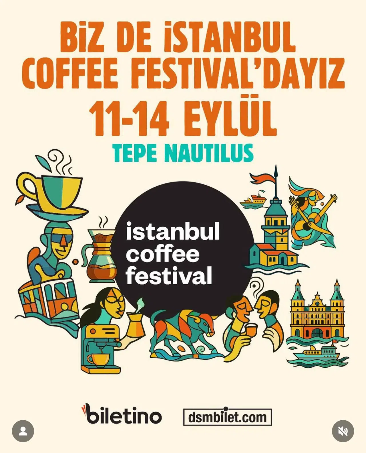 Türk Telekom Prime İstanbul Kahve Festivali 2025 Tepe Nautilus’ta Başlıyor