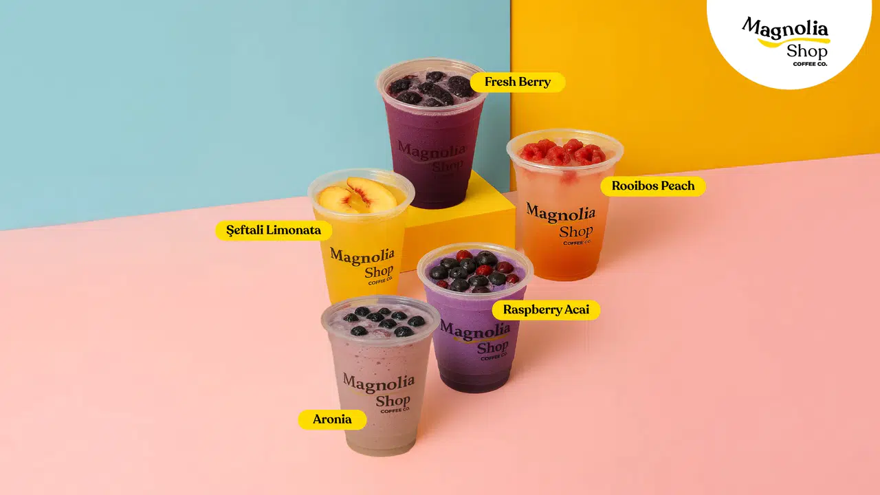 Magnolia Shop'ta Yaz Aylarına Ferahlık Getiren Serinletici Tatlar!