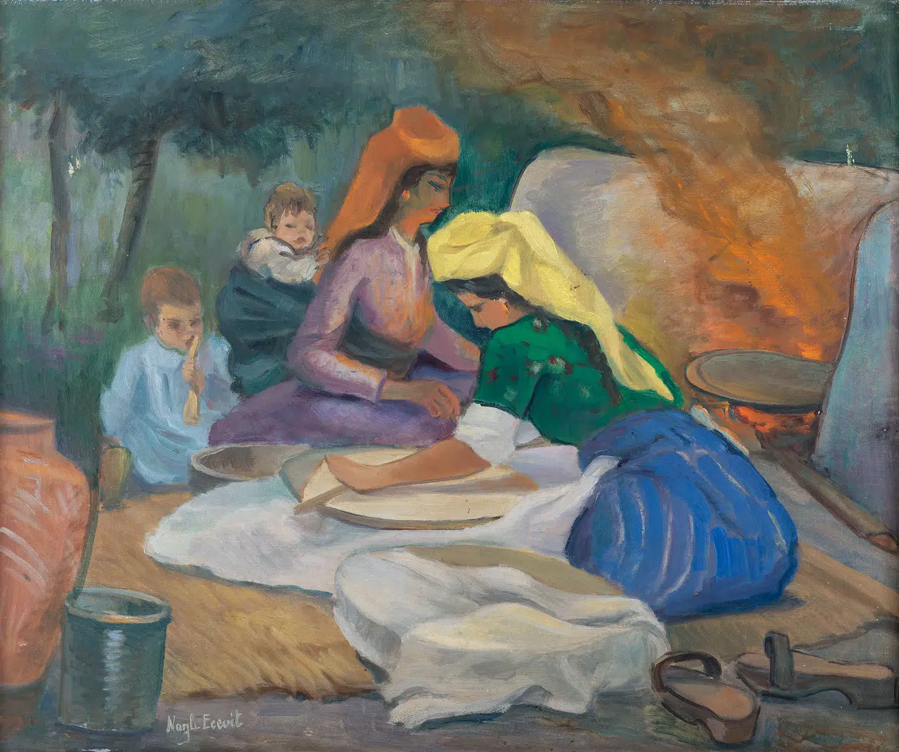 Tat ve Sanat Buluşması: Lezzetli Resimler Sergisi İş Sanat Ankara Galerisi'nde Ziyaretçilerini Bekliyor