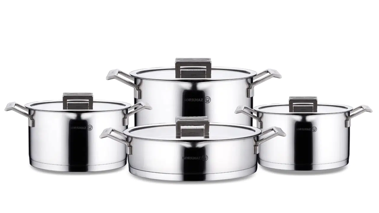 Bayram Sofralarınıza Şıklık Katacak:  Korkmaz Innova Tencere Seti  İle Hazırlıklarınızı Tamamlayın!