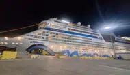 QTerminals Antalya, İki Büyük Kruvaziyer Gemisine Ev Sahipliği Yaptı