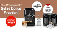 Arzum'dan Şehir Geri Dönüşte Kaçırılmayacak Fırsat: Espresso ve Türk Kahvesini Bir Arada Sunan Özel Kampanya!