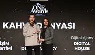 Kahve Dünyası, The ONE Awards'ta Kafe Kategorisinde Zirveye Yerleşti!